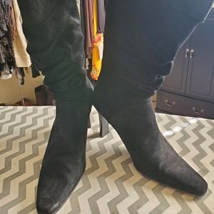 Black Suede Boots